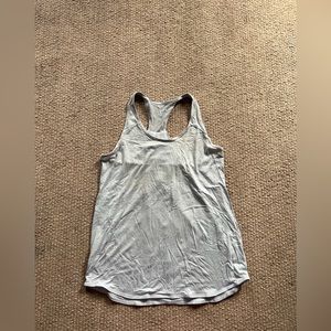 Lululemon essential tank (periwinkle color)